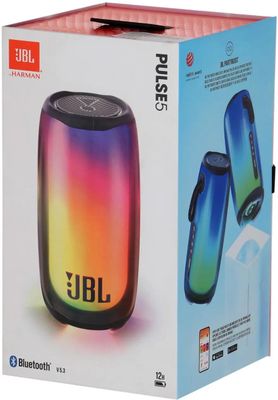 Колонка портативная JBL Pulse 5, 30Вт, черный [jblpulse5blk] – купить в ...