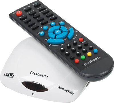 Обзор товара ресивер DVB-T2 Rolsen RDB-507N, белый(восстановленный ...