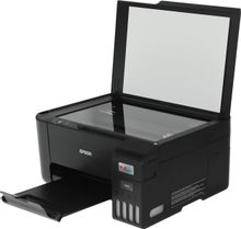 МФУ струйное Epson EcoTank L3210 (103) цветная печать, A4, с СНПЧ, черный
