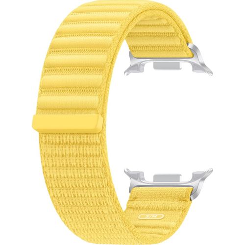 Ремешок Samsung Galaxy Watch Fabric Band для Samsung Galaxy Watch9/8/8 Classic, желтый [et-svl32syegru]