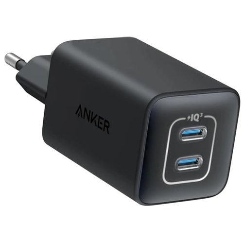 Сетевое зарядное устройство ANKER Nano 3, 2xUSB-C, 47Вт, 3A, черный [a2039l21]