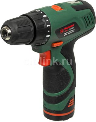 Дрель-шуруповерт Hammer Flex ACD120GLi, 1.3Ач, с одним аккумулятором ...