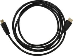 Изображение товара Кабель аудио-видео Buro HDMI (m) -  HDMI (m),  ver 1.4,  2м, черный [bu-hdmi-v1.4-2m]