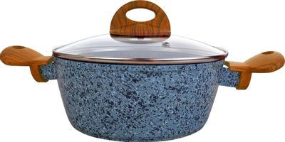 Характеристики Кастрюля Vitesse Granite VS-4025, 1.7л, с крышкой, серый ...
