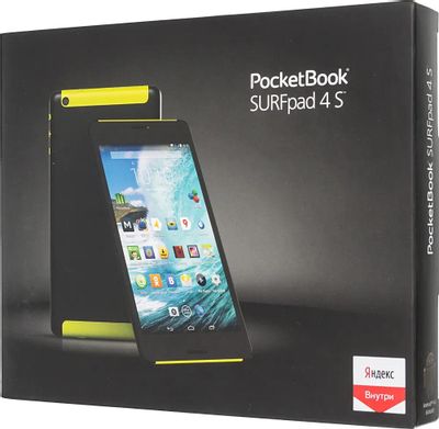 Планшет PocketBook SURFpad 4 S 7, 2GB, 16GB, 3G, Wi-Fi, Android черный  [pbs4-7-d-cis] – купить в Ситилинк | 977193