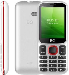Изображение товара Сотовый телефон BQ Step L+ 2440, белый/красный Изображение товара Сотовый телефон BQ Step L+ 2440, белый/красный