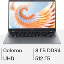 Изображение товара Ноутбук CHUWI HeroBook Plus 15.6 IPS Intel N4020 8ГБ 512ГБ SSD Windows 11