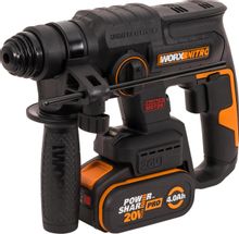 Изображение товара Перфоратор WORX WX381 аккумуляторный 2 Дж (20 В, 4 Ач)