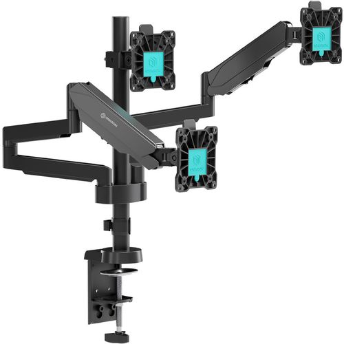 Кронштейн для мониторов ONKRON G280, до 32", до 24кг, настольный, поворот и наклон верт.перемещ., черный