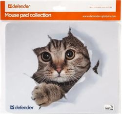 Коврик для мыши Defender Silk (S) рисунок, шелк, 230х190х1.6мм