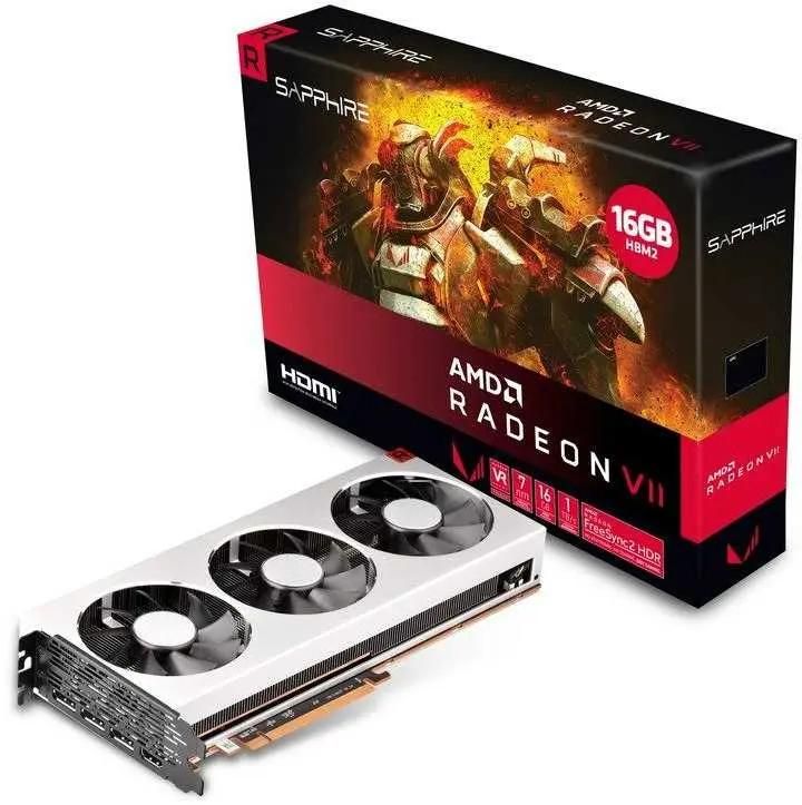 Sapphire AMD Radeon VII RADEON VII 16G HBM2 16 HBM2 Ret 21291 01 40g 1130676