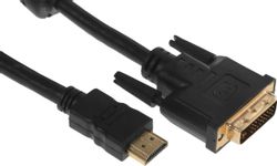 Кабель-переходник аудио-видео Buro HDMI (m) -  DVI-D (m),  1.8м