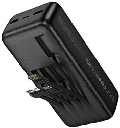 Внешний аккумулятор (Power Bank) Hoco J163B Wonderful, 30000мAч, черный