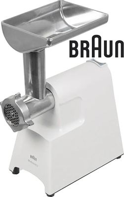 Мясорубка Braun G1300, белый(восстановленный) – купить в Ситилинк | R54593
