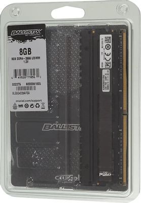 Crucial Ballistix Elite BLE8G4D26AFEA DDR4 1x 8 2666 DIMM Ret 360356