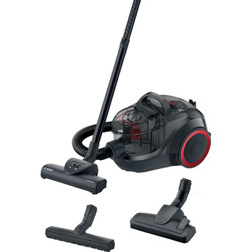 Пылесос Bosch BGS21POW2, 2000Вт, черный/красный