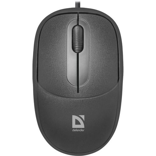 Мышь проводная Defender Datum MS-980, оптическая, USB, 1000dpi, черный [52980]