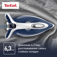 Парогенератор Tefal Express Anti-Calc SV8001E1,  синий