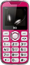 Изображение товара Сотовый телефон BQ 2005 Disco розовый компактный надежный телефон с двумя SIM