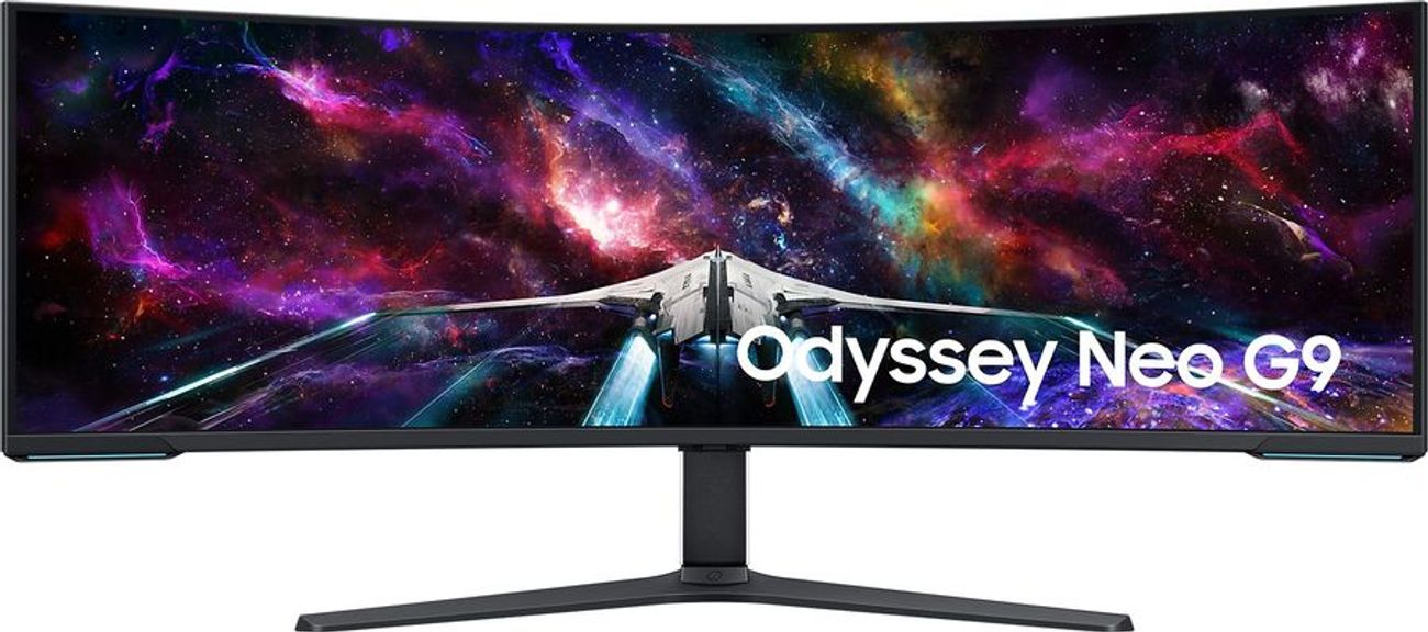 57" Монитор Samsung Odyssey Neo G9 S57CG952NI,  7680x2160,  VA,  240Гц,  3хHDMI,  1хDP,  изогнутый, черный [ls57cg952nixci]