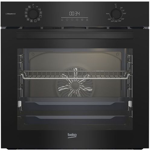 Духовой шкаф электрический Beko BBIS17300BCS, 72л, дверца с 2 стеклами, черный