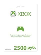 Ответы на вопросы о товаре карта оплаты Microsoft Xbox Live 2500 RUB ...