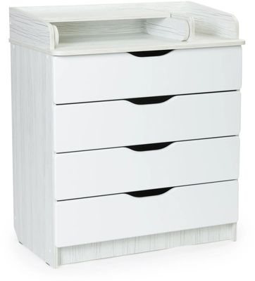 Комод Bebizaro Famous (BZFS/08/WH/TR) белый ЛДСП – купить в Ситилинк ...