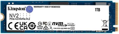 SSD накопитель Kingston NV2 SNV2S/1000G 1ТБ, M.2 2280, PCIe 4.0 x4,  NVMe,  M.2