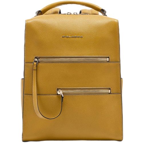 Рюкзак Piquadro Patricia CA6771W140/G горчичный натуральная кожа