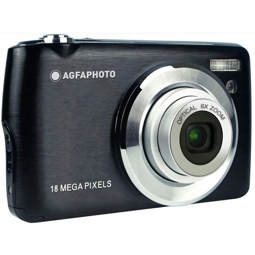 Цифровой компактный фотоаппарат AGFA DC8200BK, черный, чехол