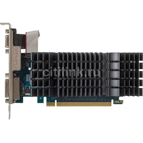 Видеокарта ASUS NVIDIA GeForce GT 730 GT730-SL-2GD5-BRK 2ГБ GDDR5, Low Profile, Ret