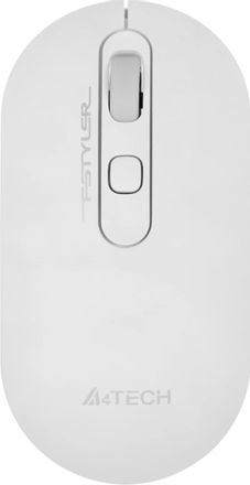 Мышь беспроводная A4TECH Fstyler FG20, радио, оптическая, USB, 2000dpi, белый [fg20 white]