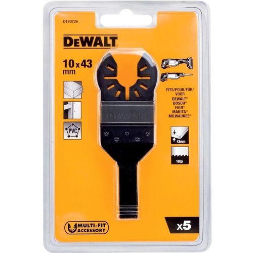 Набор пилок DeWALT DT20726-QZ, по дереву, 5шт