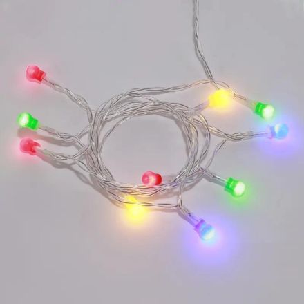 Гирлянда нить NEON-NIGHT Home Шарики, светодиодная, ламп 10шт, 1.5м [303-092]