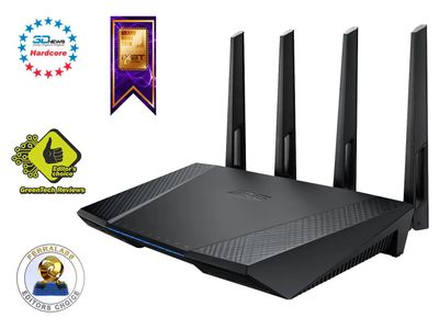 Характеристики Wi-Fi роутер ASUS RT-AC87U, AC2400, черный (289386 ...