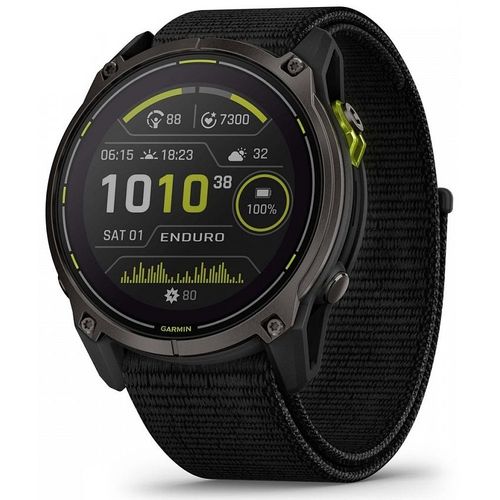 Смарт-часы Garmin Enduro 3, 51мм, 1.4", черный/серый