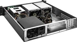 Корпус для сервера монтируемый в стойку EXEGATE Pro, 2U, 1200 Вт, черный