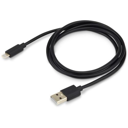 Кабель Buro Lightning (m) - USB (m), 1.2м, 2A, черный [usb-ip-1.2b2a]