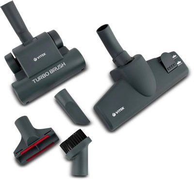 Пылесос Vitek VT-1833 PR, 1800Вт, жемчужный/синий – купить в Ситилинк ...