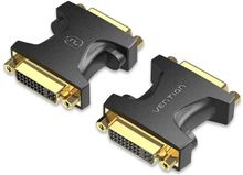 Изображение товара Переходник видео DVI-I (f) - DVI-I (f) VENTION ECHB0 позолоченные контакты
