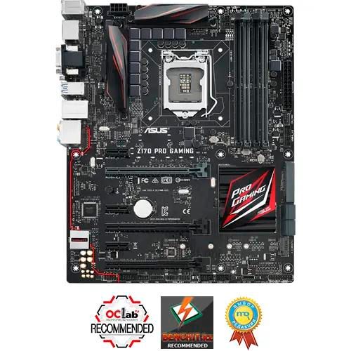 ASUS Z170 PRO GAMING ➕️CPU i7 6700k セット Характеристики Материнская плата ASUS Z170 PRO GAMING, LGA 1151
