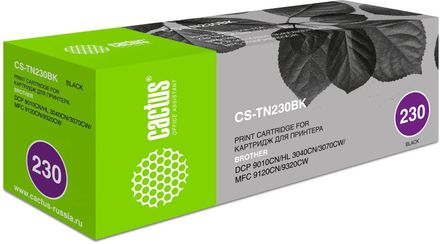 Картридж Cactus CS-TN230BK, TN-230Bk, черный / CS-TN230BK
