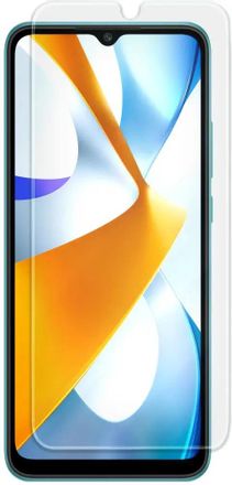 Защитное стекло для экрана ZIBELINO для Xiaomi Redmi 10C/12C/Poco C40 антиблик, 2.5D, 1 шт, прозрачный [ztg-xia-rdm-10c]