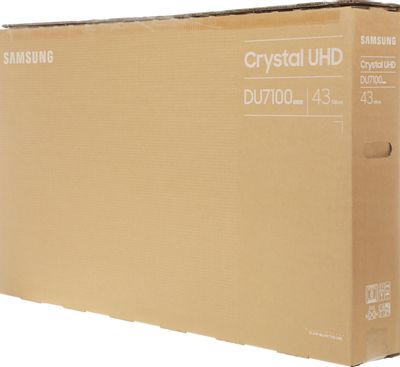 Характеристики 43" Телевизор Samsung UE43DU7100UXRU, Crystal UHD, 4K ...