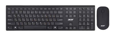 Обзор товара комплект (клавиатура+мышь) Acer OKR030, USB, беспроводной ...