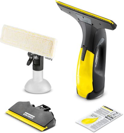 Стеклоочиститель Karcher WV 2 Black Edition, желтый