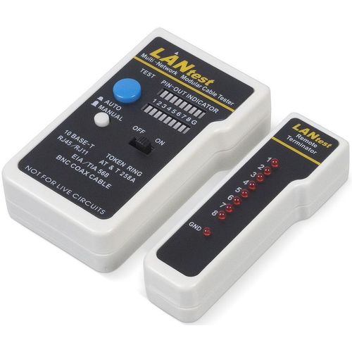 Кабельный тестер CABEUS HT-519CT белый