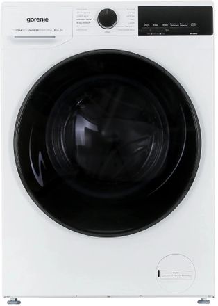 Стиральная машина Gorenje W1D2A164ADS, с фронтальной загрузкой, 10кг, 1400об/мин, с паром, с сушкой, инверторная