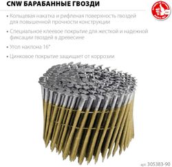 Гвозди Зубр 305383-90