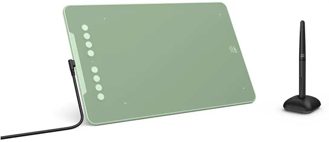 Характеристики Графический планшет XPPEN Deco 01 V3, зеленый